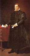 VELAZQUEZ, Diego Rodriguez de Silva y A Young man painting